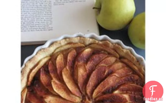 Tarta de Manzana francesa (Tarte de Pommes a la Normande)
