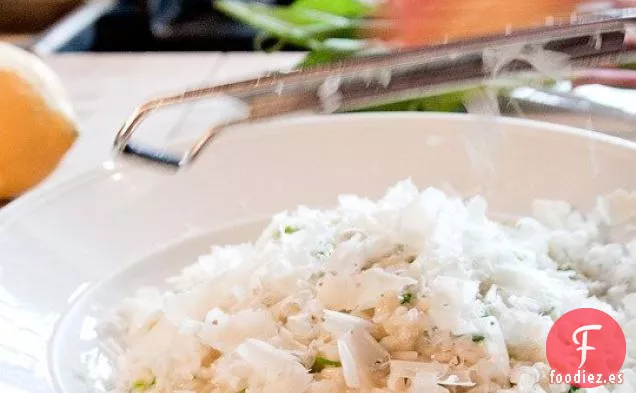 Risotto De Limón Con Rampa Salvaje De Doc