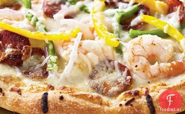 Pizza de Mardi Gras