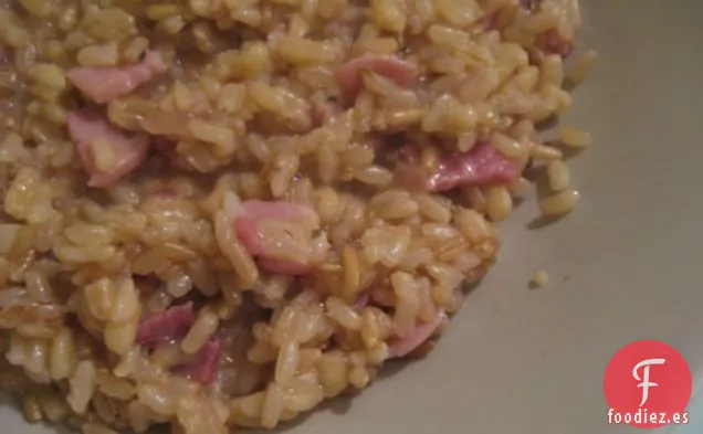 Risotto De Jamón Y Queso