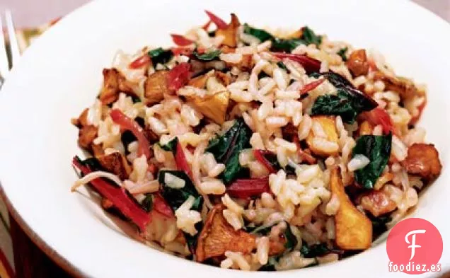 Risotto de Setas con Rebozuelos