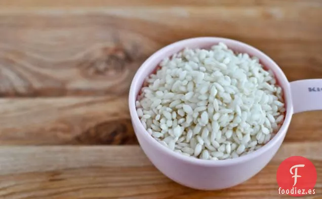 Risotto De Camarones Y Tocino