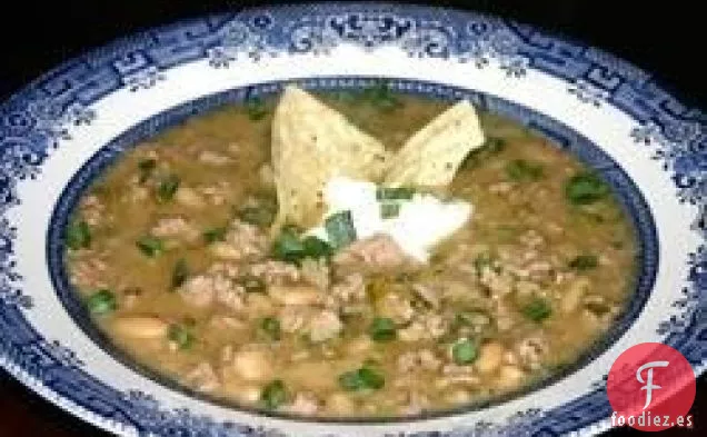 Chile de Pavo Blanco