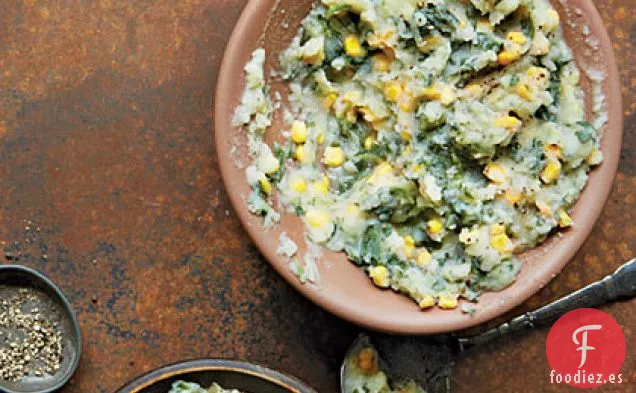 Puré de Guisantes y Patatas con Maíz (Irio)