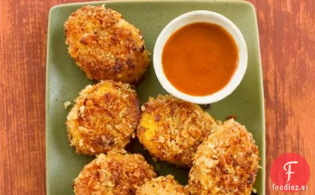 Plátanos Con Costra de Cebolla