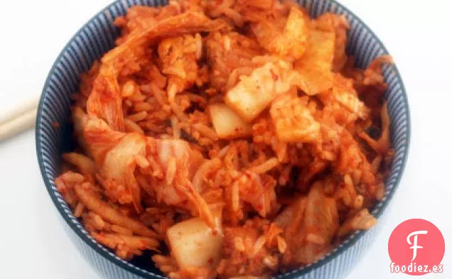 Arroz Frito Con Kimchi Y Cerdo