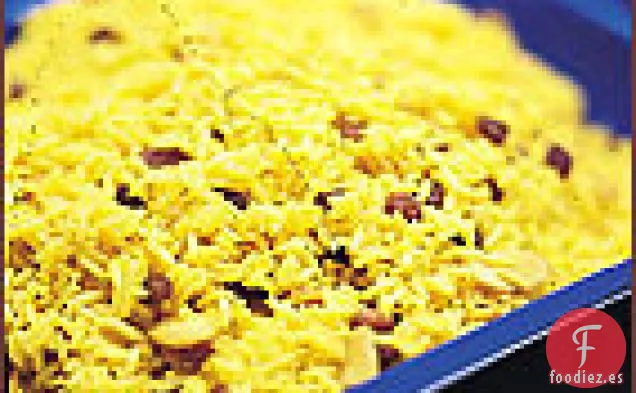 Arroz Amarillo con Pasas