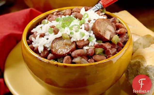 Frijoles Rojos Y Arroz De Nueva Orleans