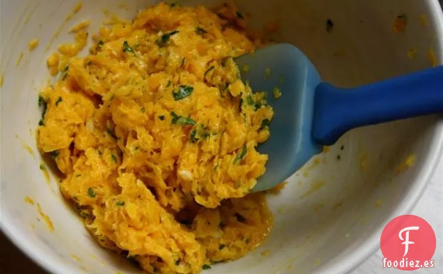 Risotto De Calabaza Con Panceta Y Queso De Oveja