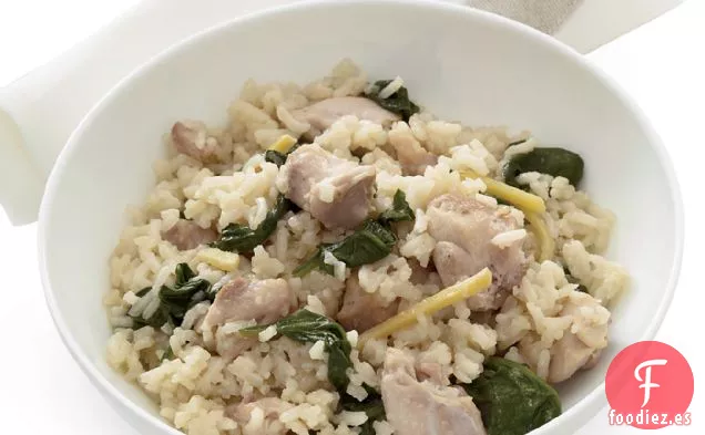 Olla Arrocera de Jengibre, Pollo y Arroz