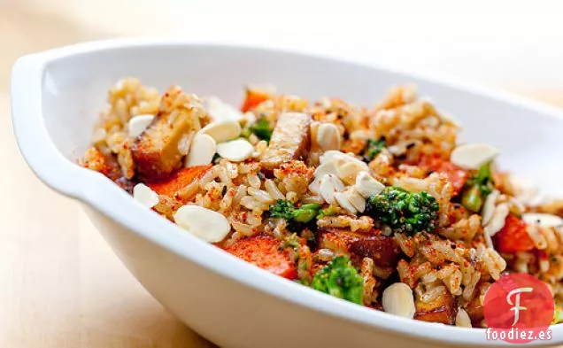 Arroz Frito Simple Con Siete Especias Japonesas