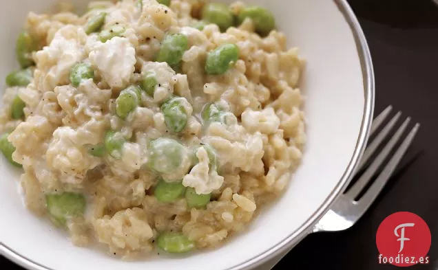 Risotto Cremoso con Edamame