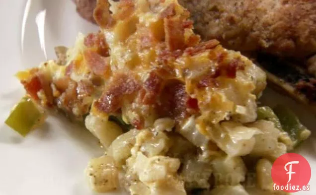 Cazuela Marrón de Hash con Queso