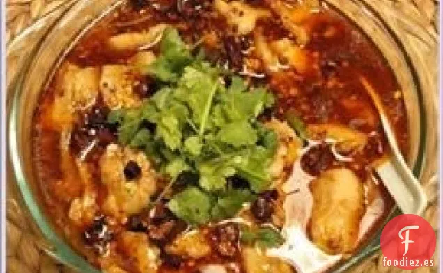 Shui Zhu Yu (Pescado Hervido de Sichuan)