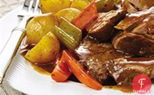 Ollas de Cocción Lenta Asado en Olla Salada
