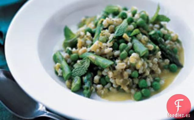 Risotto de Cebada de Primavera