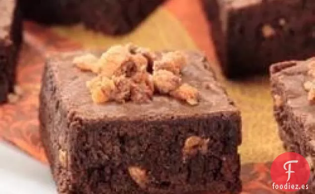 Brownies de Chocolate con Dedos de Mantequilla
