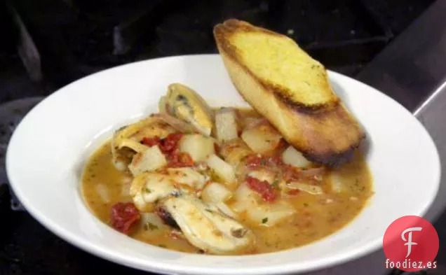 Mejillones A La Hierba Con Tomate