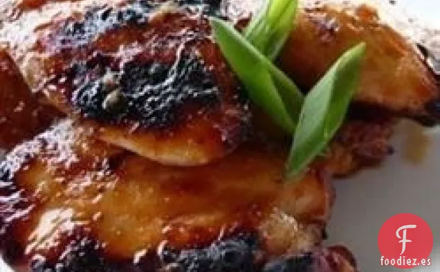 Pollo al Horno en Salsa BBQ Dulce