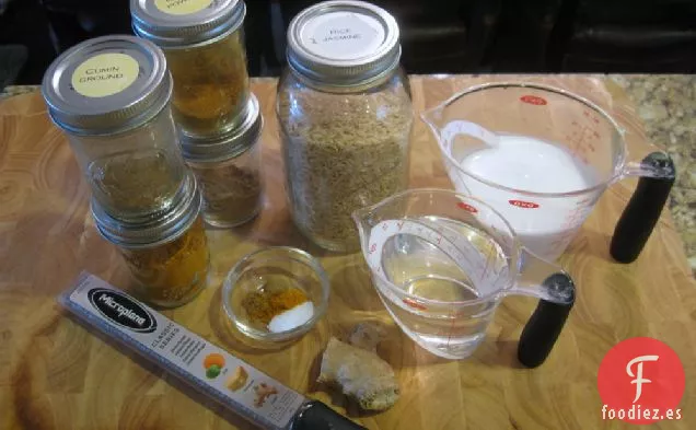 Arroz de Coco con Especias