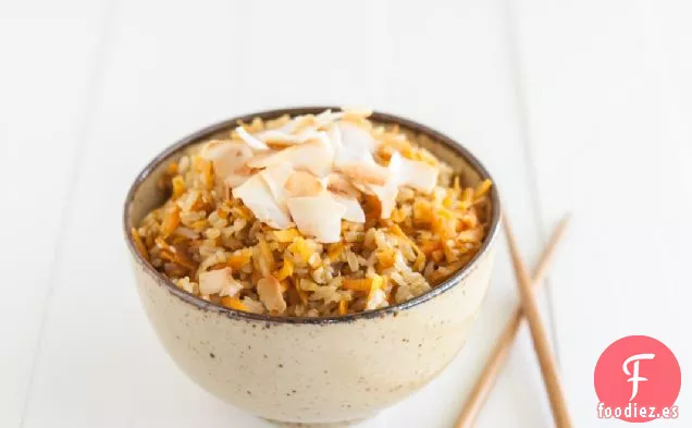 Arroz con Jengibre y Zanahoria