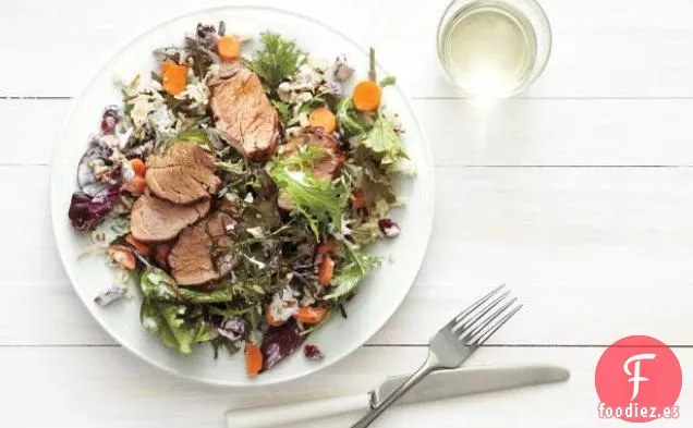 Ensalada de Cerdo y Arroz Salvaje