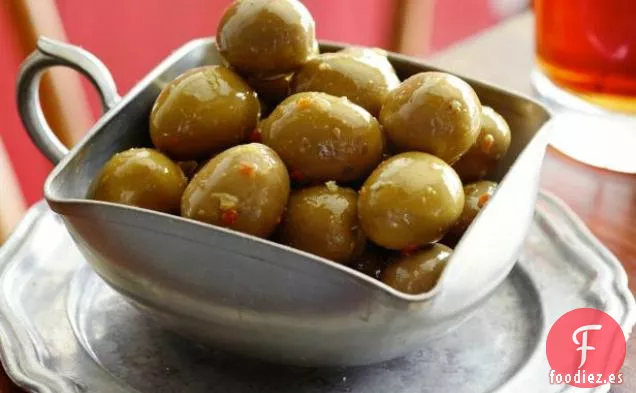 Aceitunas Marinadas con Cítricos