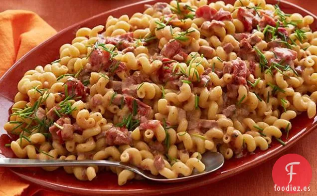 Mac con Chipotle Ahumado y Queso Cheddar