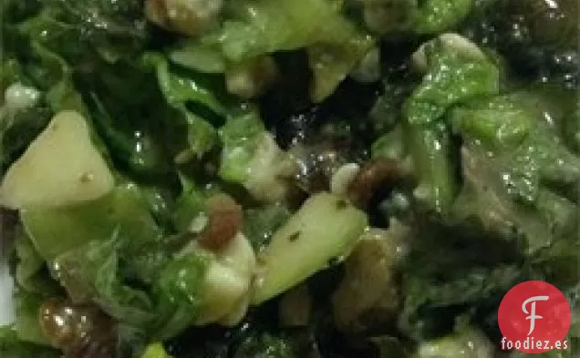 Ensalada de Manzana y Queso Azul