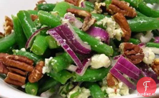 Ensalada de Judías Verdes y Queso Azul