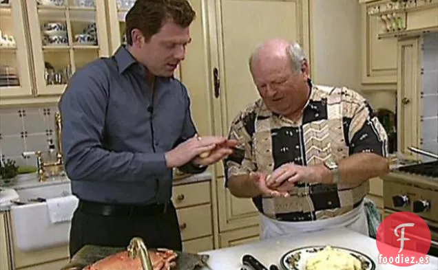 Vieiras de Salmón del Río Columbia con Ragú de Setas Silvestres y Croquetas de Patata