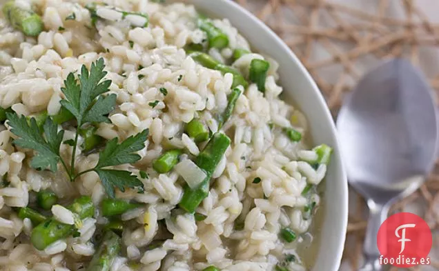 Risotto de Espárragos a Limón