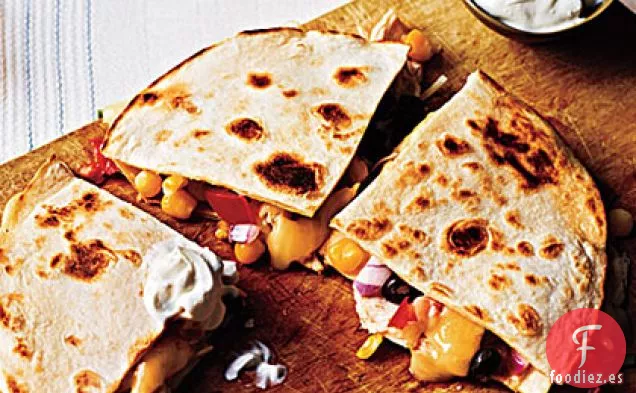 Quesadillas de Pollo Picantes