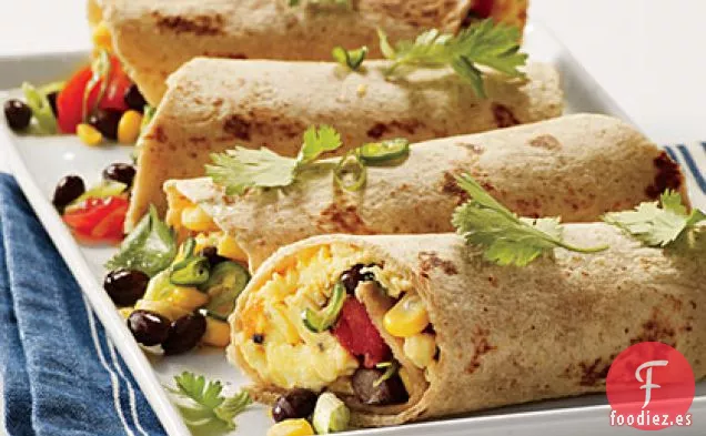 Wraps de Huevos Rancheros