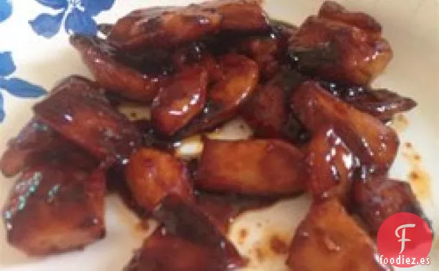 Pollo Glaseado Con Miel