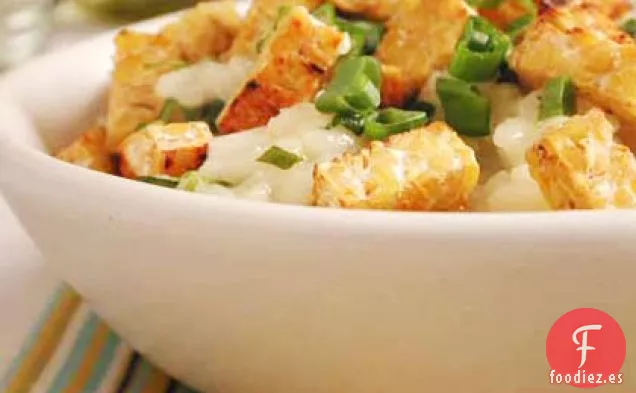 Risotto de Limón con Tempeh