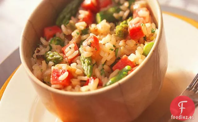 Risotto de Jamón y Espárragos