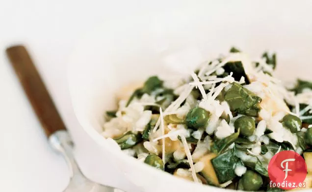 Risotto de Verduras al Estilo Griego