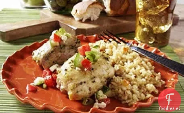 Receta De Pollo Y Arroz Al Estilo Griego
