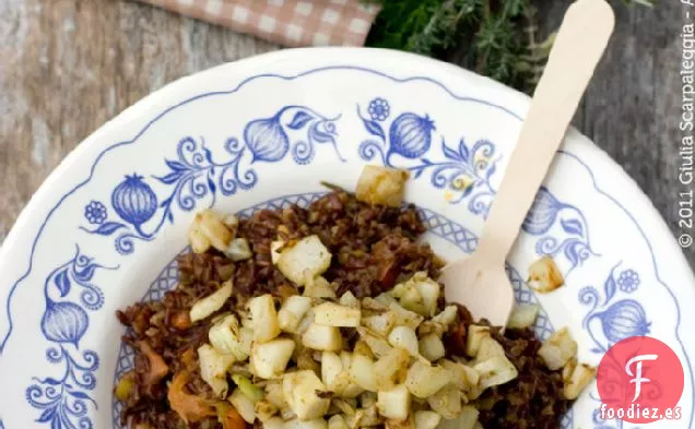 Arroz Rojo De Camargue Con Confit De Hinojo