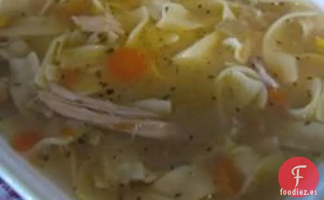 La Mejor Sopa De Pollo Nunca