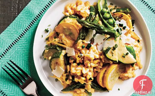 Risotto de Verduras y Limón de Verano