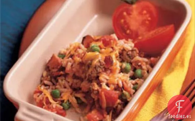 Arroz Español Caliente Ahumado