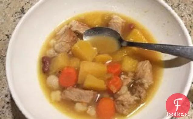 Sopa de Maíz Indio Mohawk