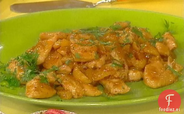 Pollo al Albaricoque