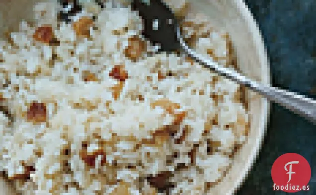 Arroz con Hinojo y Pasas Doradas