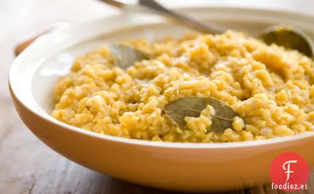 Arroz Integral Cremoso de Calabaza