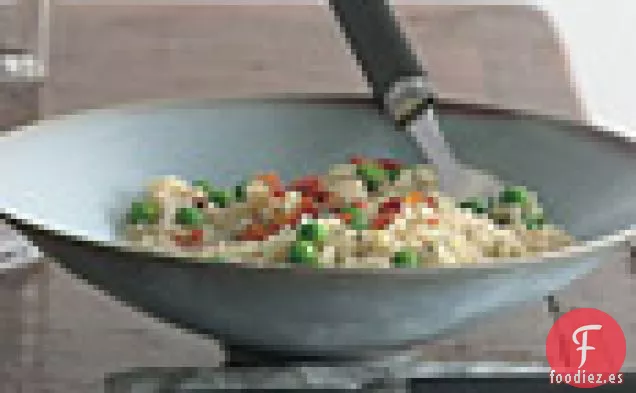 Risotto de Guisantes y Tocino