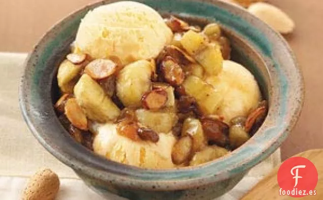 Helados de Plátano y Ron para Dos