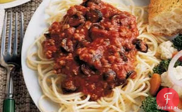 Espaguetis Italianos Rápidos